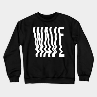 Wave Typo Crewneck Sweatshirt